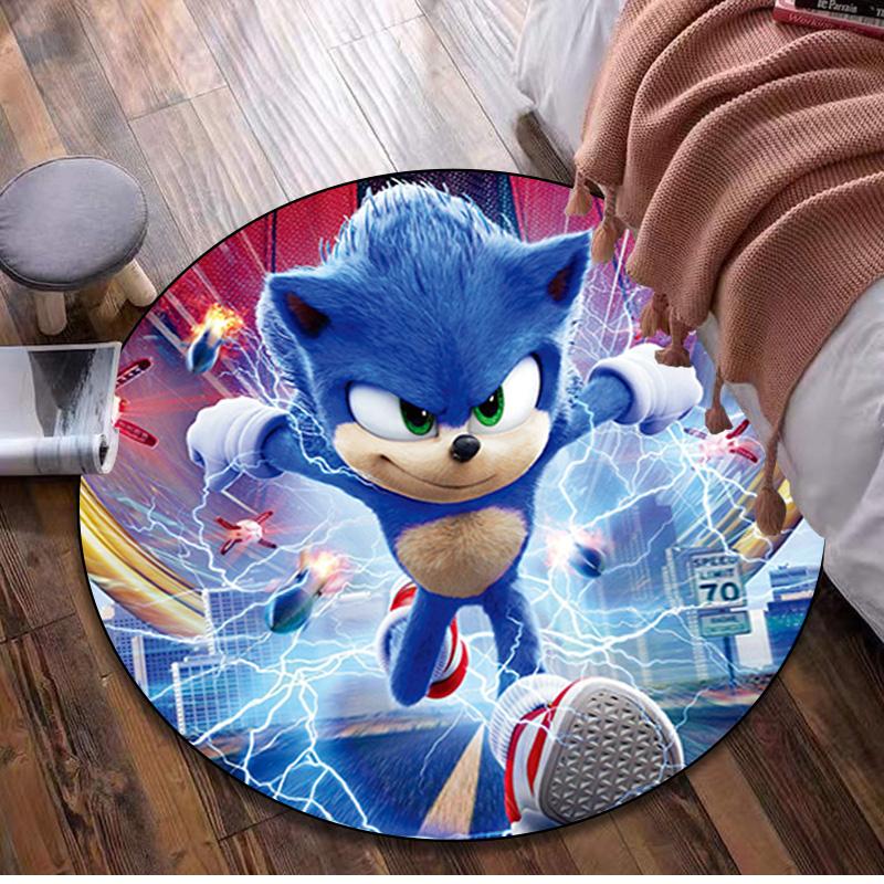 Sonic The Hedgehog Circular Rug - Office Decorative Carpet For Living Room Bedroom Door Mat Floor Rug Computer Chair Area Rug 80x80cm( 31x31in)
Sonic The Hedgehog Circular Rug - Office Decorative Carpet For Living Room Bedroom Door Mat Floor Rug Computer Chair Area Rug 80x80cm( 31x31in)