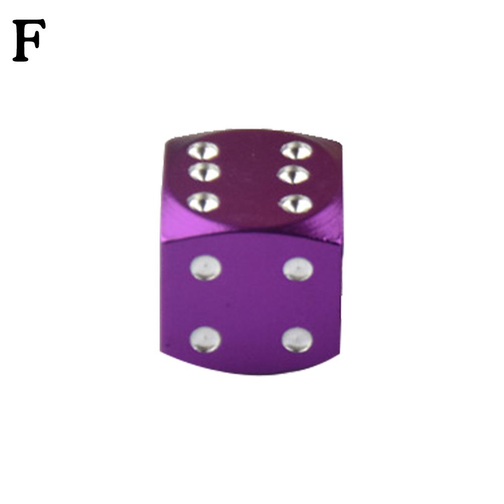 Автомобиль Велосипед Мотоцикл Колесо Шина Шина Воздушный Алюминиевый Сплав Колпачки Клапана Крышка Штока Шестигранная Шина Колесо Вентиляционный Клапан Колпачок Клапан фиолетовый