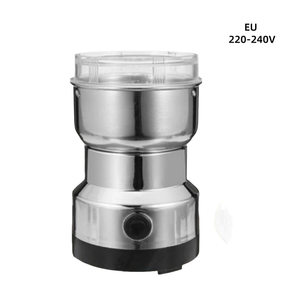 Электрическая кофемолка Многофункциональная кофемолка Два лезвия Кухонная Зерновые Орехи Бобы Специи Зерновая Кофемолка Машина Бытовая Техника
Электрическая кофемолка Многофункциональная кофемолка Два лезвия Кухонная Зерновые Орехи Бобы Специи Зерновая Кофемолка Машина Бытовая Техника