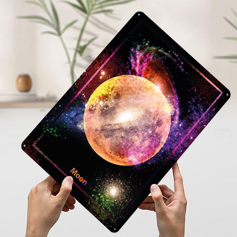 Colorful Moon in Space Metal Poster Customized Wall Art Retro Vintage Tinplate Signs for Room Decoration Gaming Office Decor 7.9x11.8In(20x30cm)
Colorful Moon in Space Metal Poster Customized Wall Art Retro Vintage Tinplate Signs for Room Decoration Gaming Office Decor 7.9x11.8In(20x30cm)