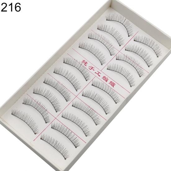 10 пар модных накладных ресниц ручной работы, натуральные, густые, длинные, для макияжа на каждый день 216
10 пар модных накладных ресниц ручной работы, натуральные, густые, длинные, для макияжа на каждый день 216