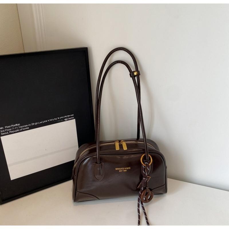 Модна повсякденна маленька сумка під пахву, вінтажна сумка на одне плече, нішевий дизайн, вінтажна сумка для боулінгу With pendant кавовий
Модна повсякденна маленька сумка під пахву, вінтажна сумка на одне плече, нішевий дизайн, вінтажна сумка для боулінгу With pendant кавовий