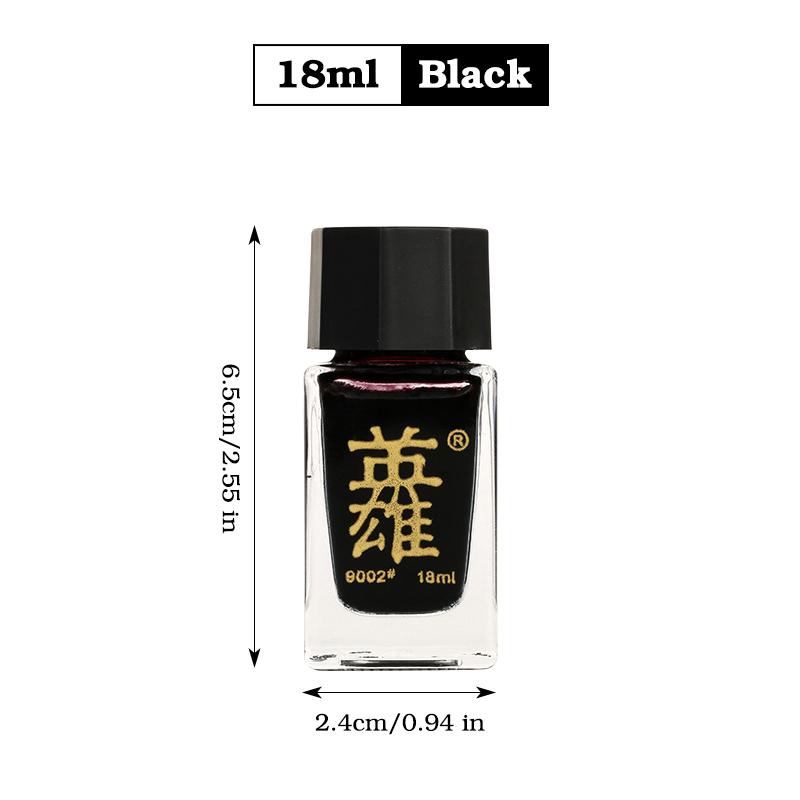 A Bottle Top Grade Non-Carbon Black Fountain Pen Ink,Doesn t Clog The Pen,Office And Student Supplies,18/20/25/30/50/70ml Bottle
A Bottle Top Grade Non-Carbon Black Fountain Pen Ink,Doesn t Clog The Pen,Office And Student Supplies,18/20/25/30/50/70ml Bottle