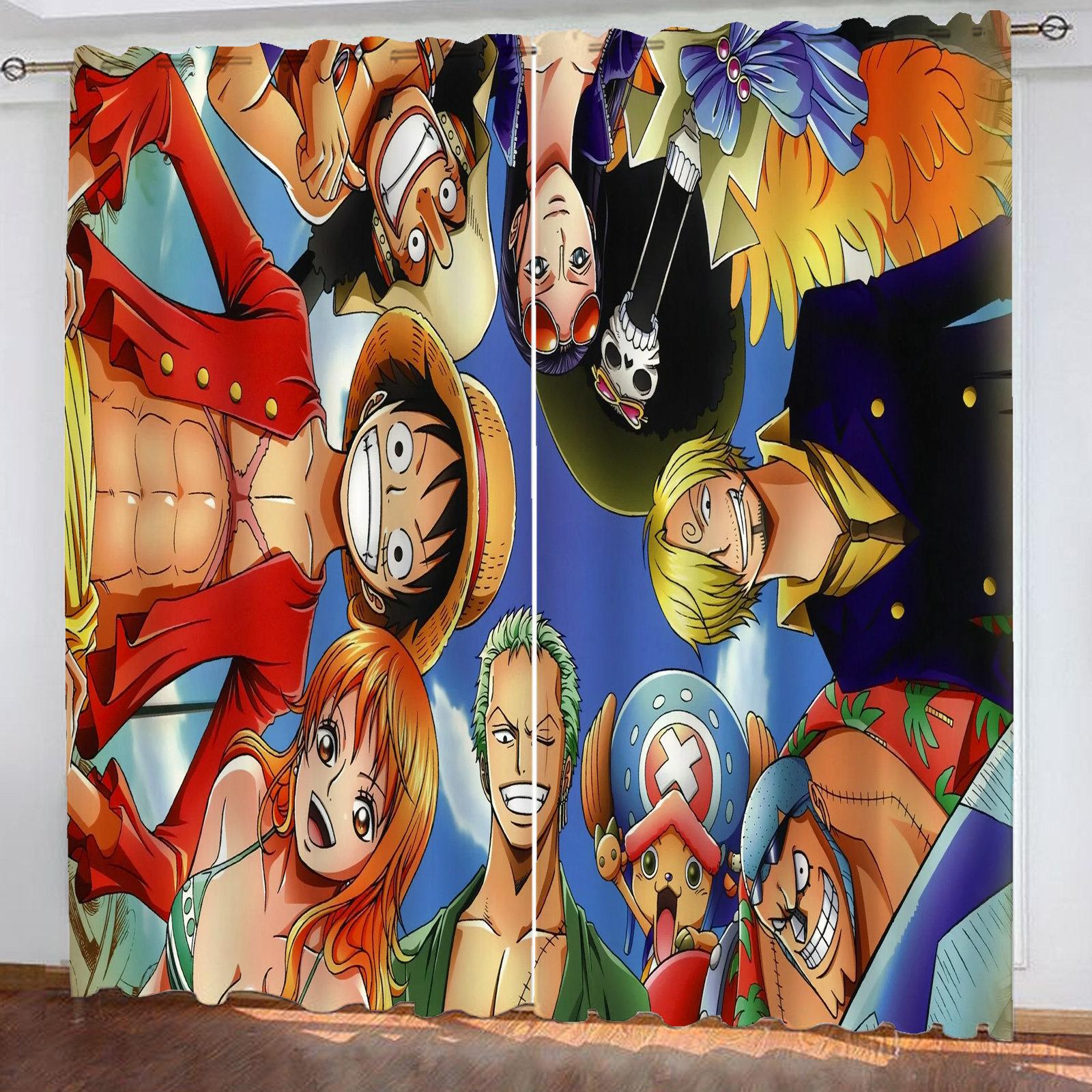 Подарунки на Різдво One Piece Комікси з принтом Домашній декор Вітальня Спальня Штори для затемнення Кухонні аксесуари 183x214cm
Подарунки на Різдво One Piece Комікси з принтом Домашній декор Вітальня Спальня Штори для затемнення Кухонні аксесуари 183x214cm