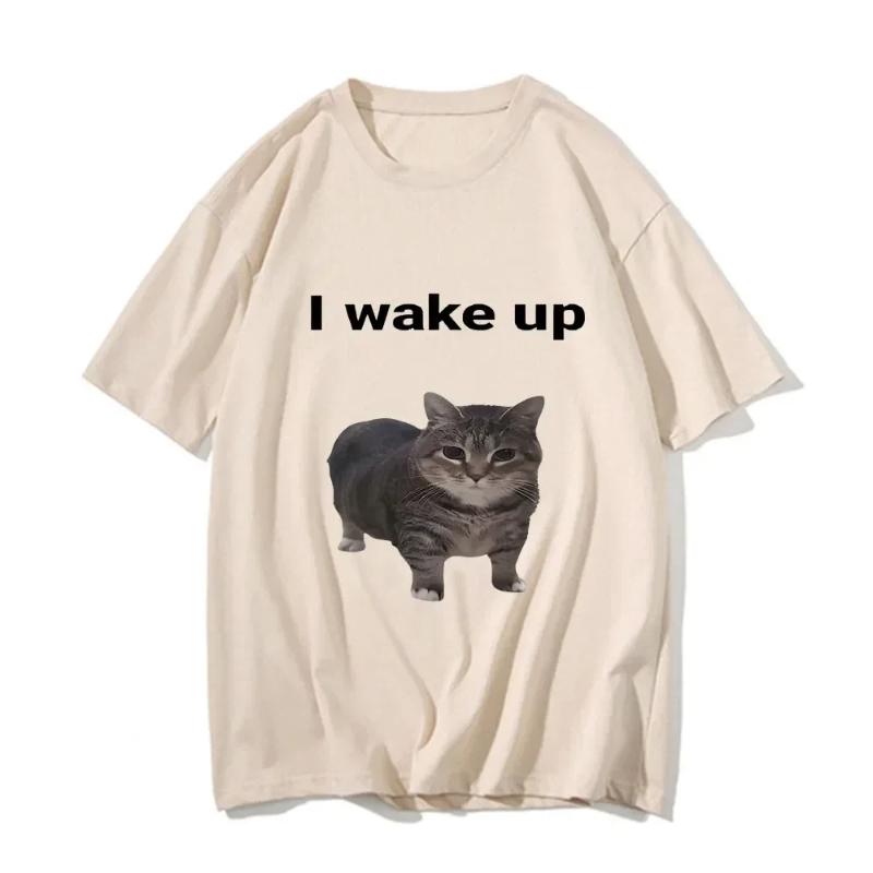 Clothes Harajuku Aesthetic Tshirt Vintage Unisex Streetwear Cute Cat L Wake T Shirts Funny Cool Classic Women Short Sleeved XL бежевий
Clothes Harajuku Aesthetic Tshirt Vintage Unisex Streetwear Cute Cat L Wake T Shirts Funny Cool Classic Women Short Sleeved XL бежевий