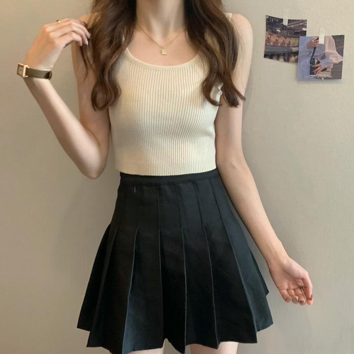 Women s Small Camisole Vest - Sleeveless Square Neck Knit Crop Top for Summer One Size абрикосовый
Women s Small Camisole Vest - Sleeveless Square Neck Knit Crop Top for Summer One Size абрикосовый
