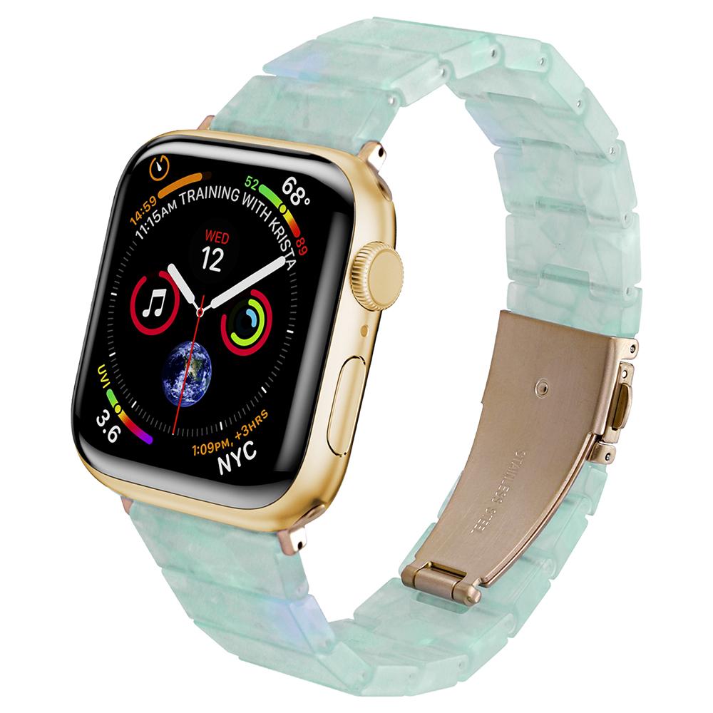 Watch Strap for Apple Watch Series 10 42mm/9 8 7 41mm/SE (2023) SE (2022) SE 6 5 4 40mm/3 2 1 38mm Resin Watch Band Bracelet Wood Color
Watch Strap for Apple Watch Series 10 42mm/9 8 7 41mm/SE (2023) SE (2022) SE 6 5 4 40mm/3 2 1 38mm Resin Watch Band Bracelet Wood Color