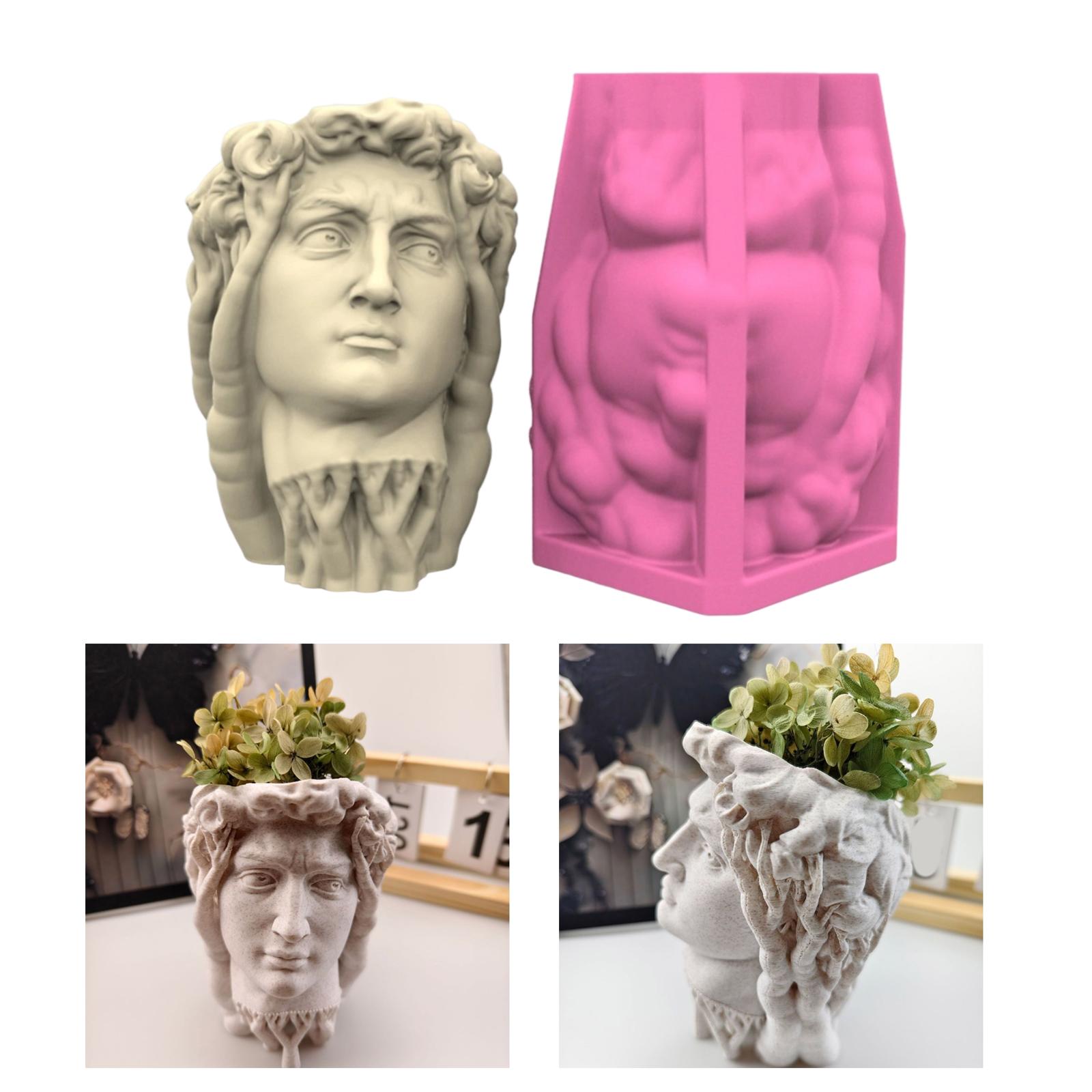Handmade Succulent Planter Silicone Mould Concrete Flower Pot Mold Easy Demold Gypsum Mould for Home Decoration
Handmade Succulent Planter Silicone Mould Concrete Flower Pot Mold Easy Demold Gypsum Mould for Home Decoration