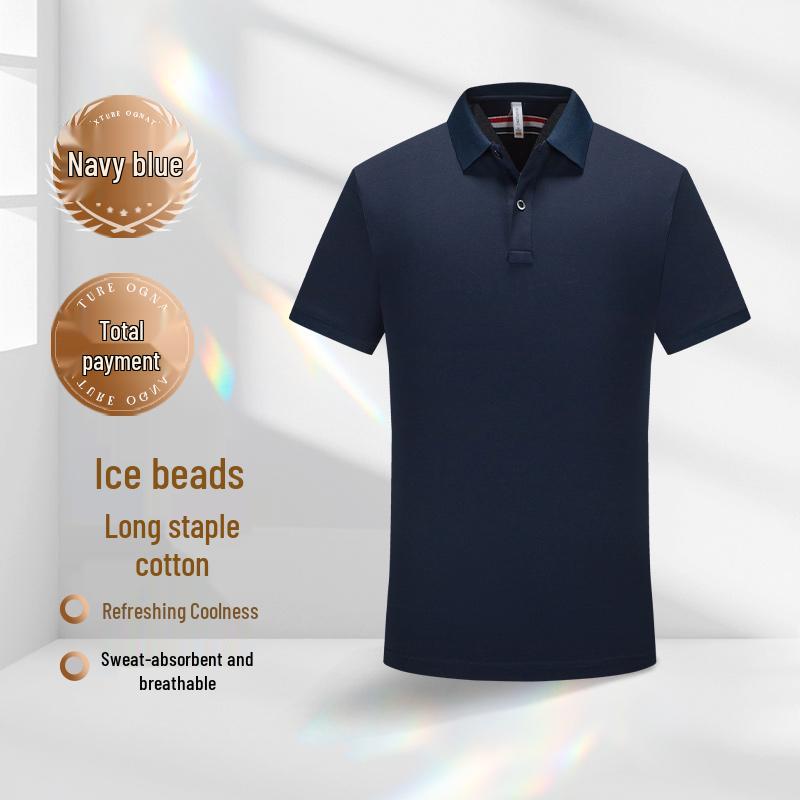 Corporate Culture Polo Shirt: High-End Work Uniform with Logo Print, Two-Button Design, Perfect for Summer Professionals M темно-синього кольору
Corporate Culture Polo Shirt: High-End Work Uniform with Logo Print, Two-Button Design, Perfect for Summer Professionals M темно-синього кольору
