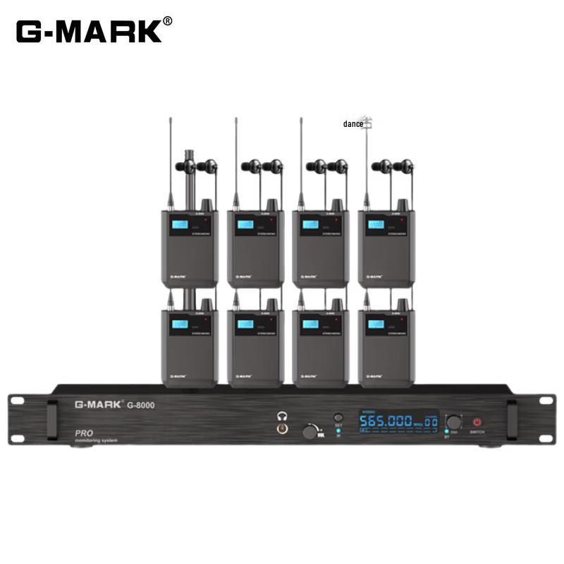 G-MARK G8000 Wireless In-Ear Monitor System
G-MARK G8000 Wireless In-Ear Monitor System