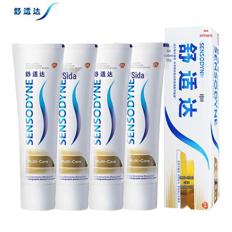 Sensodyne Multi-Care Toothpaste (4x120g Pack)
Sensodyne Multi-Care Toothpaste (4x120g Pack)