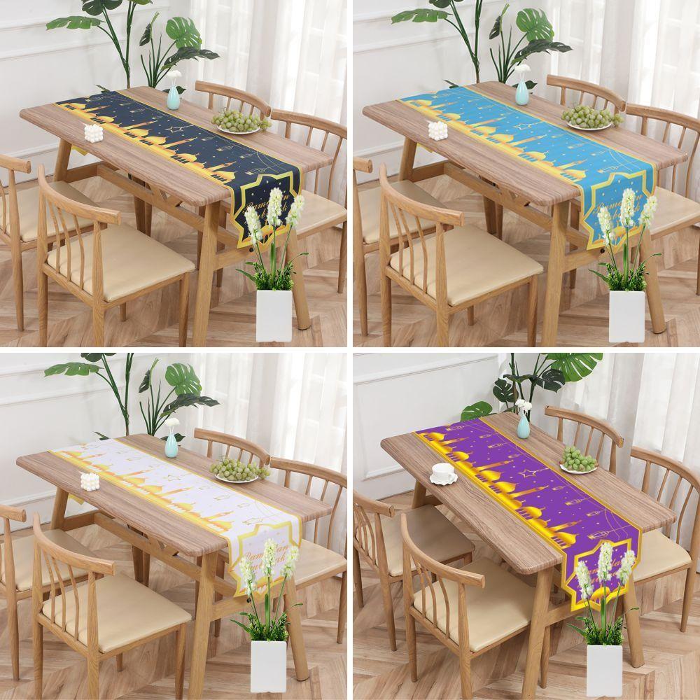 Fashion Polyester Ramadan Decoration Table Runner Party Festive Decor Fashion Home Tablecloth EID Mubarak Decor Eid style1 чёрный
Fashion Polyester Ramadan Decoration Table Runner Party Festive Decor Fashion Home Tablecloth EID Mubarak Decor Eid style1 чёрный