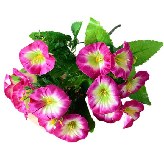 Artificial Morning Glory Flower 7 Heads Fake UV Resistant Flower Bouquet with Stem for Vase Wedding Bridal Bouquet Indoor Outdoor Garden Home Kitchen
Artificial Morning Glory Flower 7 Heads Fake UV Resistant Flower Bouquet with Stem for Vase Wedding Bridal Bouquet Indoor Outdoor Garden Home Kitchen