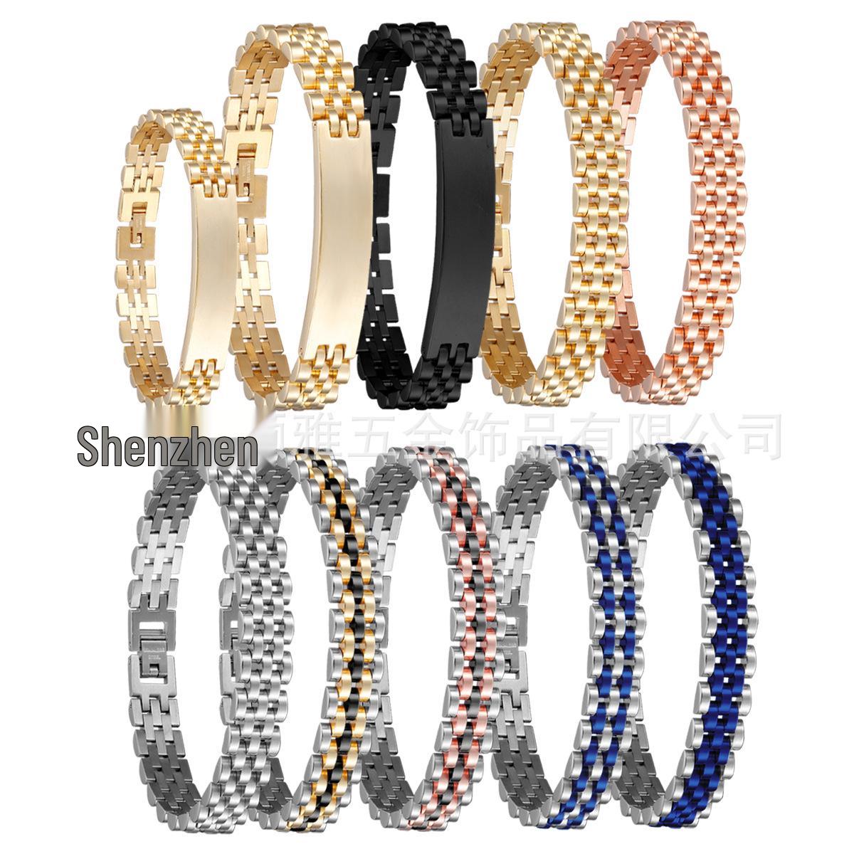 Elegant Stainless Steel Chain Bracelet - Adjustable, Detachable, Vacuum Plated Titanium Steel Design
Elegant Stainless Steel Chain Bracelet - Adjustable, Detachable, Vacuum Plated Titanium Steel Design