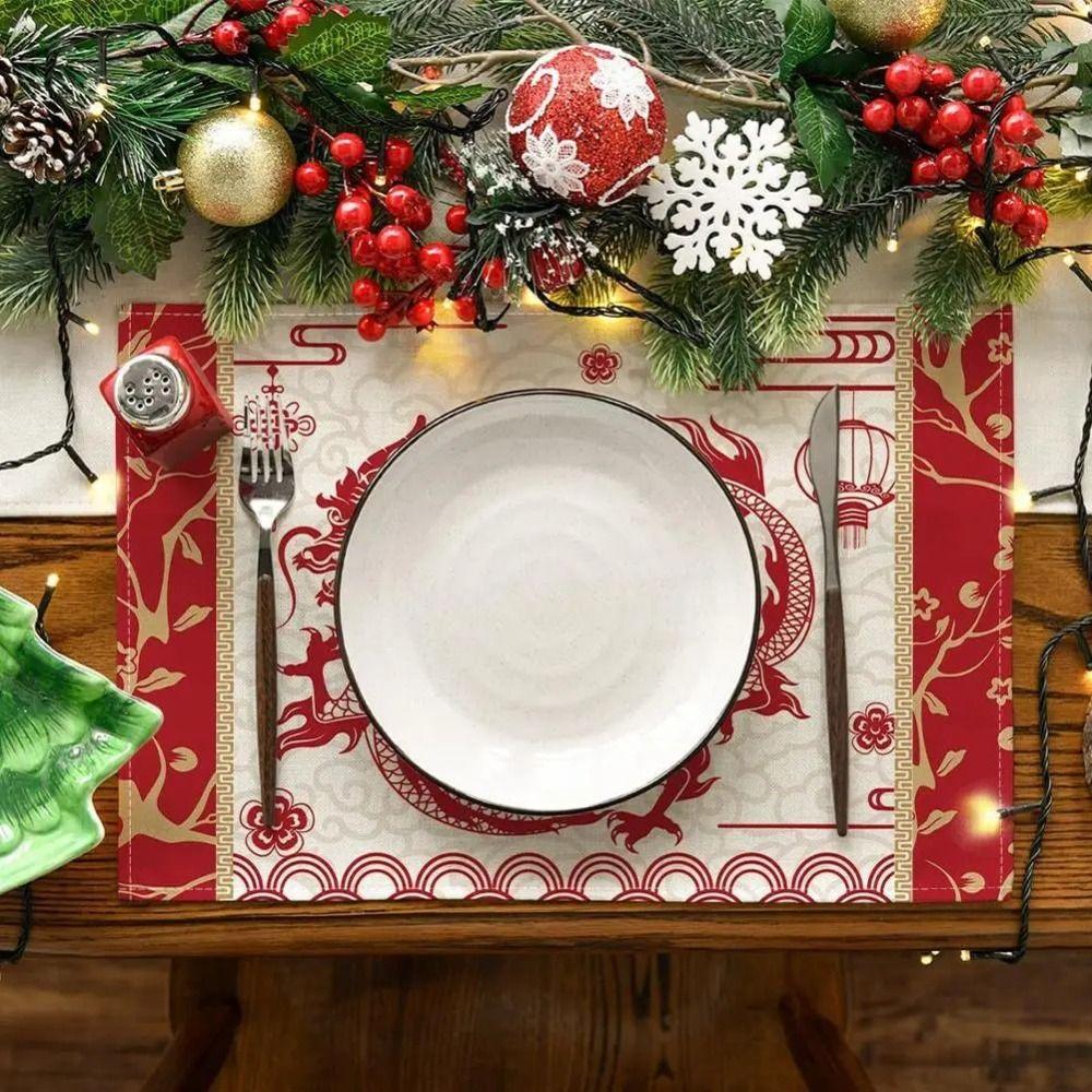 Lucky Zodiac Dragon Table Runner Gold Dragon Настольный чехол для 1 шт./4 шт. Года Дракона
Lucky Zodiac Dragon Table Runner Gold Dragon Настольный чехол для 1 шт./4 шт. Года Дракона