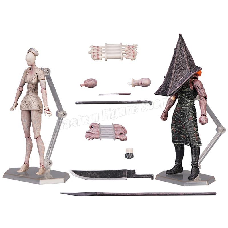 Figma Sp-055 Silent Hill Голова-Піраміда Фігурка 17см Червона Голова-Піраміда Відкриття 3D Фігурка ПВХ Голова-Бульбашка Медсестра Модель Іграшки
Figma Sp-055 Silent Hill Голова-Піраміда Фігурка 17см Червона Голова-Піраміда Відкриття 3D Фігурка ПВХ Голова-Бульбашка Медсестра Модель Іграшки