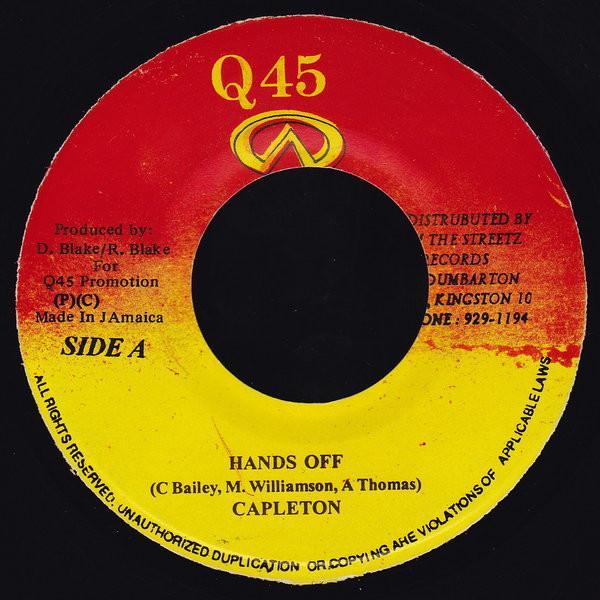 7inch Record CAPLETON / JAH THUNDER - Hands Off / Neat Up NONE Q45 2000 Jamaica Reggae, Ska & Dub Used
7inch Record CAPLETON / JAH THUNDER - Hands Off / Neat Up NONE Q45 2000 Jamaica Reggae, Ska & Dub Used