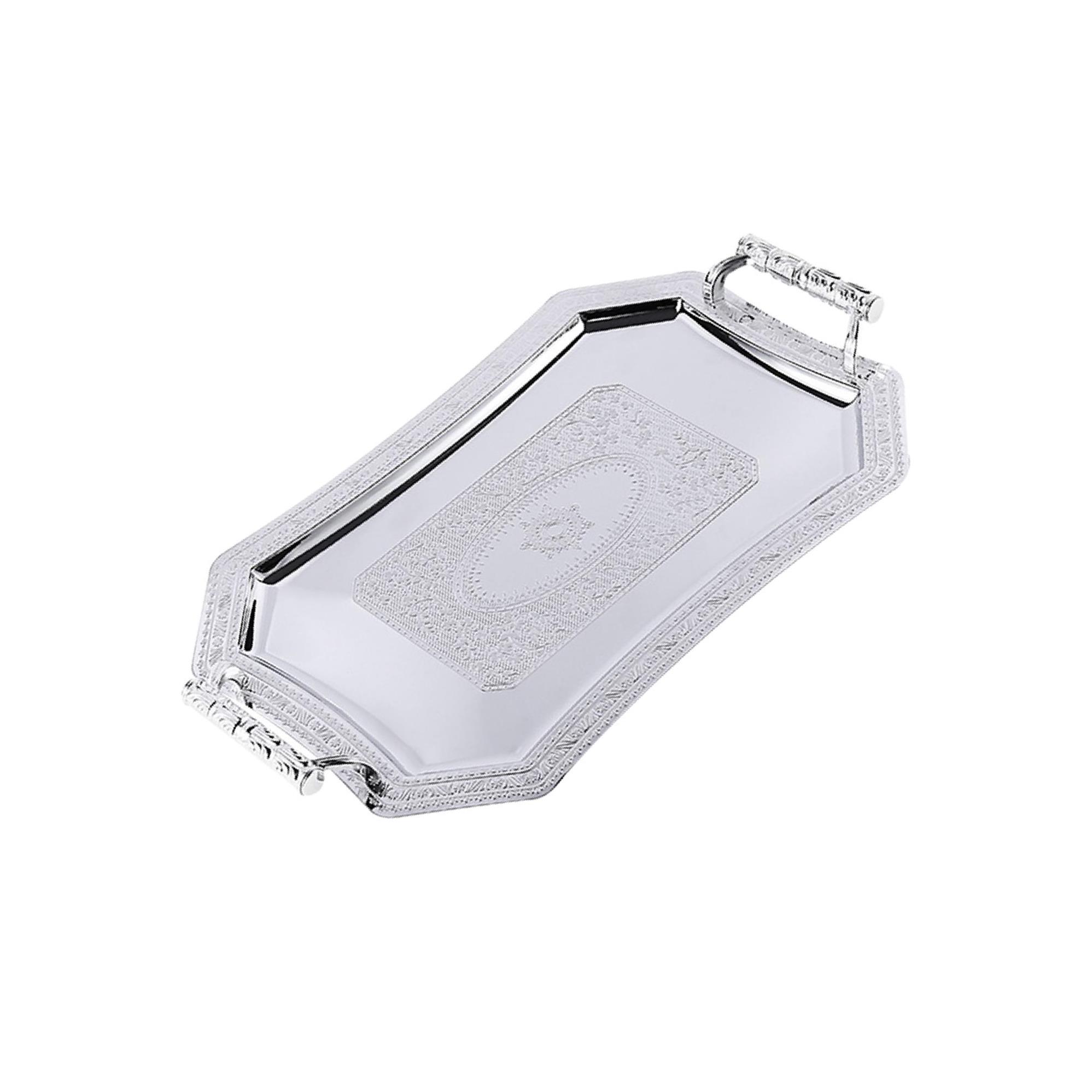 Stainless Steel Pattern Tray Organizer Dessert Tray for Home Kitchen Dinner m
Stainless Steel Pattern Tray Organizer Dessert Tray for Home Kitchen Dinner m