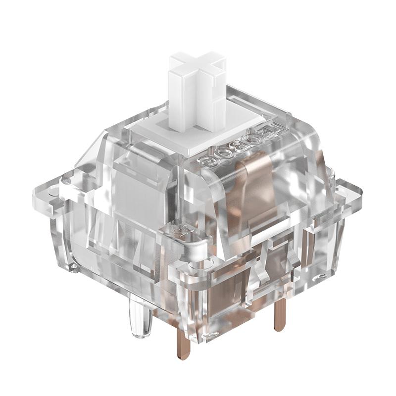 LOBOG Ice Soul Switch Custom Mechanical Keyboard 5 Pins Tactile Switches Light Force RGB Transparent Factory Lubed hi75 Sugar65 10 PCS
LOBOG Ice Soul Switch Custom Mechanical Keyboard 5 Pins Tactile Switches Light Force RGB Transparent Factory Lubed hi75 Sugar65 10 PCS