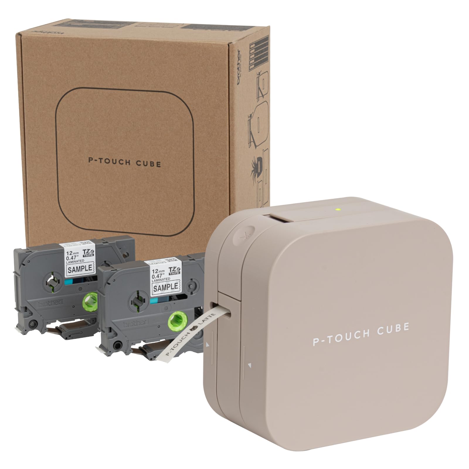 Brother Label Writer Peatouch Cube Latte PT-P300BTLT (для использования со смартфоном, ширина ленты 3,5–12 мм, в комплект входят 2 образца лент)
Brother Label Writer Peatouch Cube Latte PT-P300BTLT (для использования со смартфоном, ширина ленты 3,5–12 мм, в комплект входят 2 образца лент)