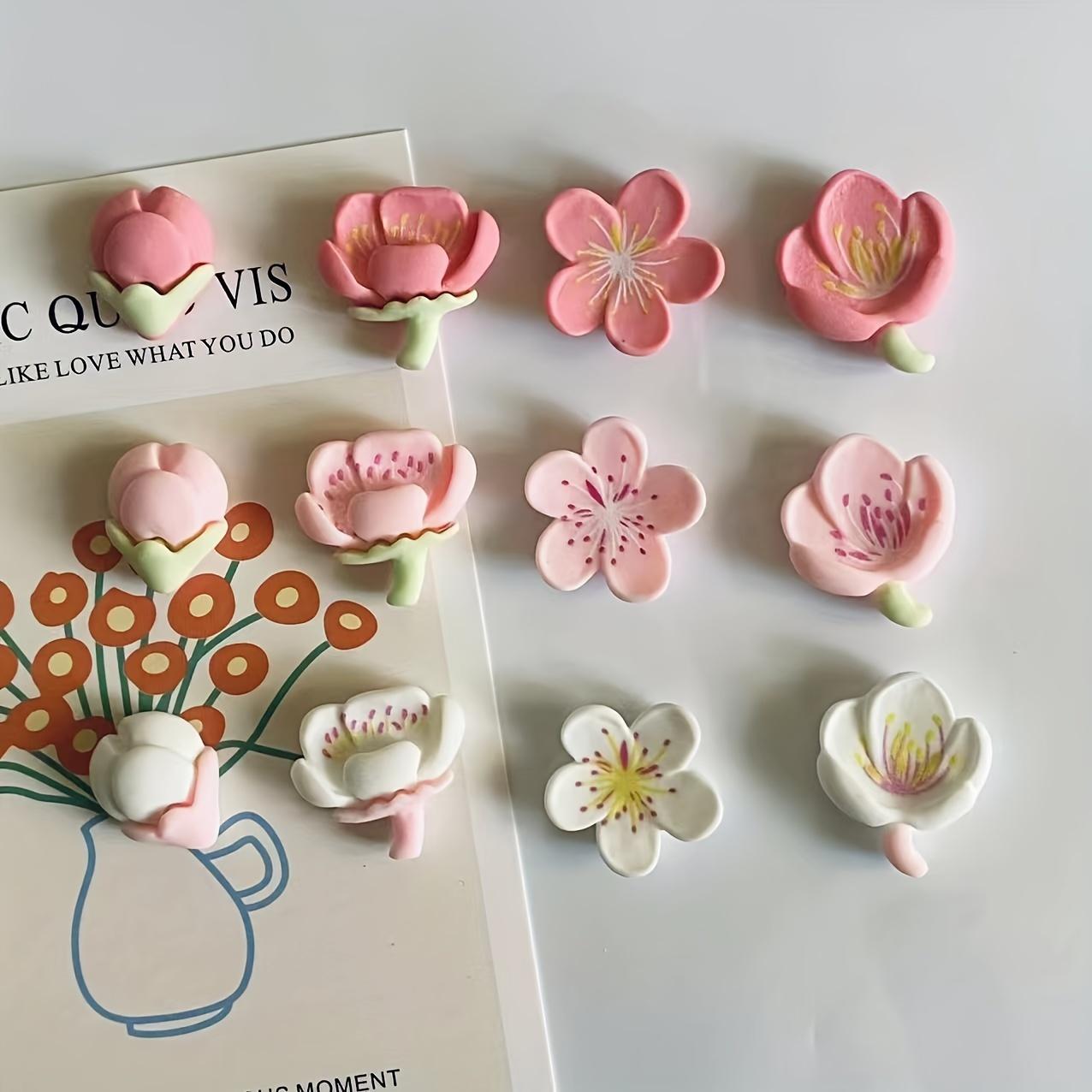 12pcs kawaii flower decoration refrigerator magnets suitable for office kitchen home decoration
12pcs kawaii flower decoration refrigerator magnets suitable for office kitchen home decoration