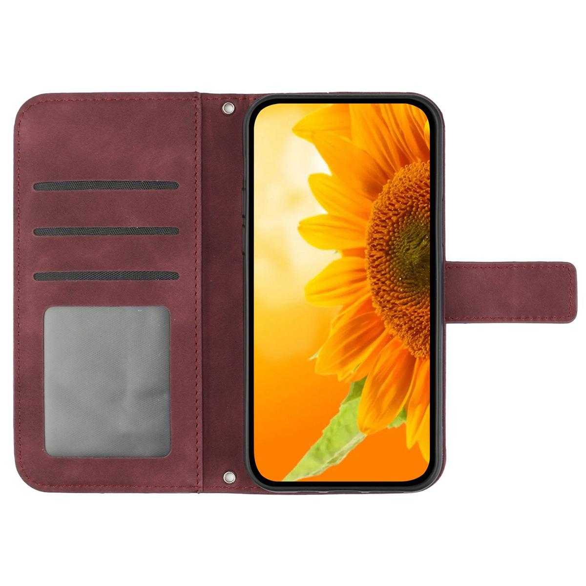 HT04 For Google Pixel 9 Pro XL Leather Case Crossbody Phone Cover with Wallet Stand Wine Red
HT04 For Google Pixel 9 Pro XL Leather Case Crossbody Phone Cover with Wallet Stand Wine Red