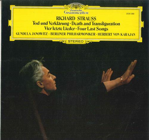 LP Record GUNDULA JANOWITZ, HERBERT VON KARAJ - R Strauss Tod Und Verklarung, Op24 2530368 DEUTSCHE GRAMMO 1974 Germany Classical Used
LP Record GUNDULA JANOWITZ, HERBERT VON KARAJ - R Strauss Tod Und Verklarung, Op24 2530368 DEUTSCHE GRAMMO 1974 Germany Classical Used