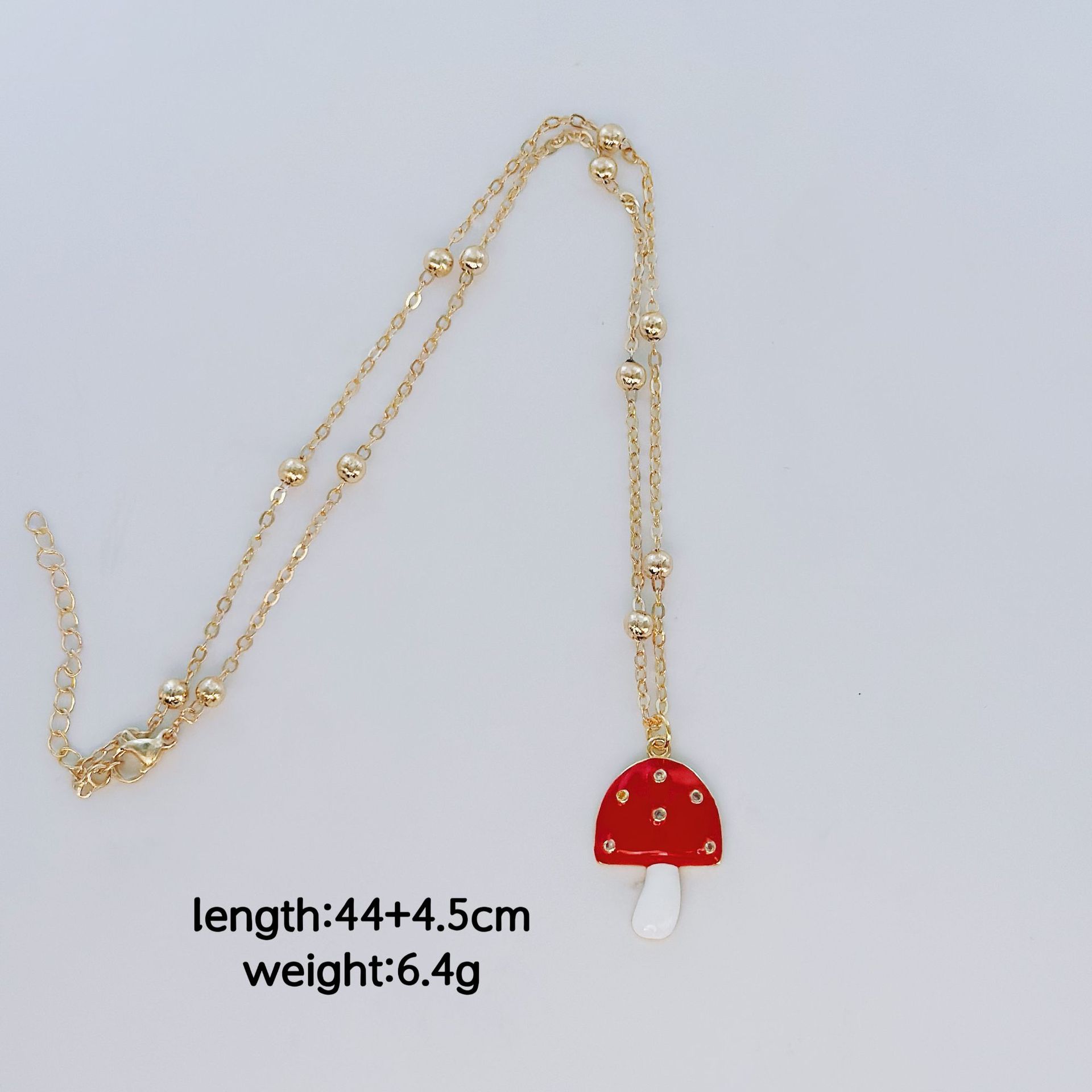 Популярное модное простое милое изысканное ожерелье в виде гриба на ключицу
Популярное модное простое милое изысканное ожерелье в виде гриба на ключицу