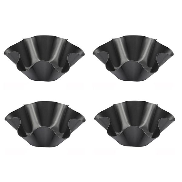 LMETJMA Tortilla Pan Set Carbon Steel Taco Salad Bowl Makers Tortilla Shell Pans Nonstick Tortilla Bowl Maker Kitchen Baking Pan
LMETJMA Tortilla Pan Set Carbon Steel Taco Salad Bowl Makers Tortilla Shell Pans Nonstick Tortilla Bowl Maker Kitchen Baking Pan