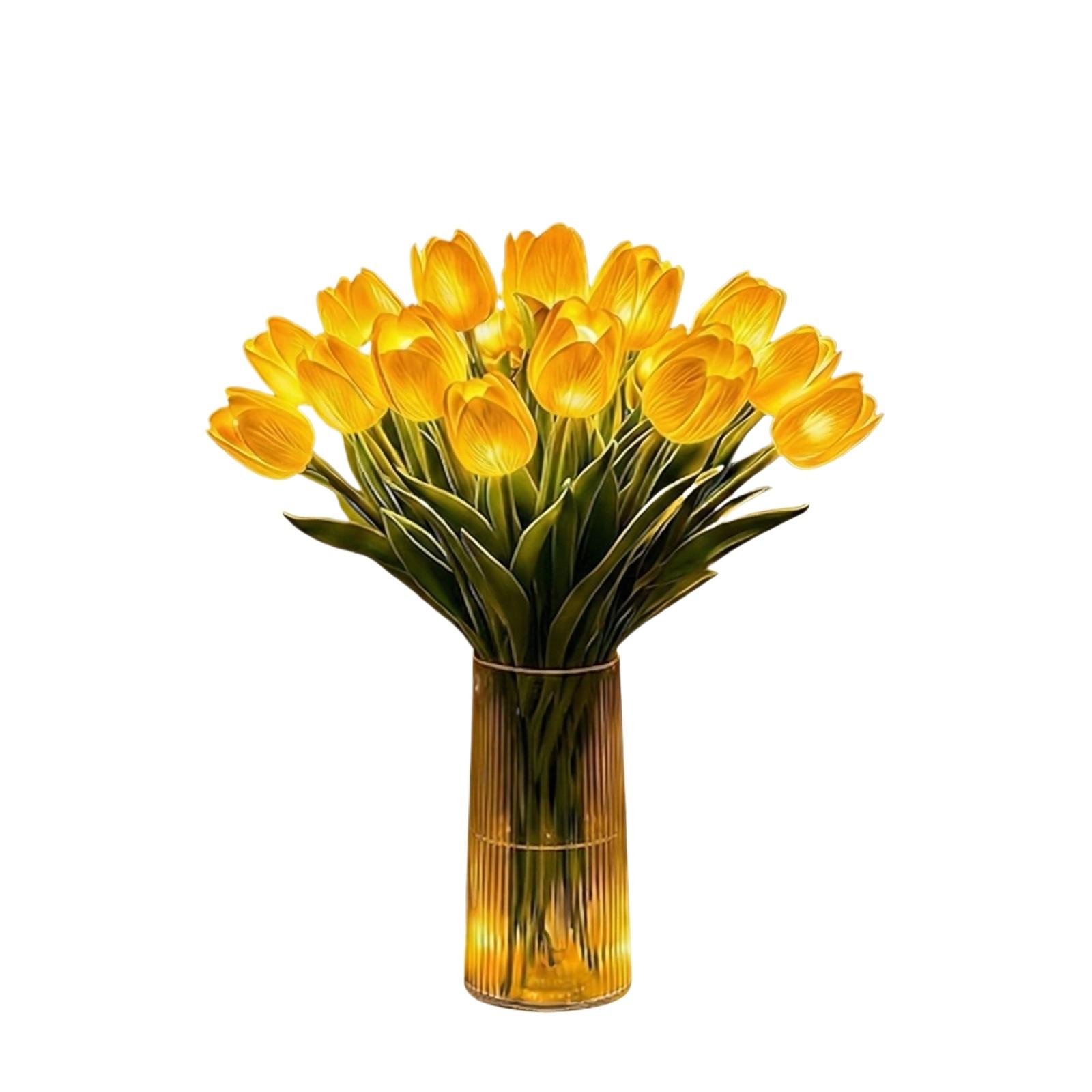 1 PCS Radiant Light With Vase, Twinkling Tulips Tree, LED Artificial Flowers Ambient Night Lamp, Gentle Lighting, For Bedroom Bedside Decor And Gift One Size жовтий
1 PCS Radiant Light With Vase, Twinkling Tulips Tree, LED Artificial Flowers Ambient Night Lamp, Gentle Lighting, For Bedroom Bedside Decor And Gift One Size жовтий