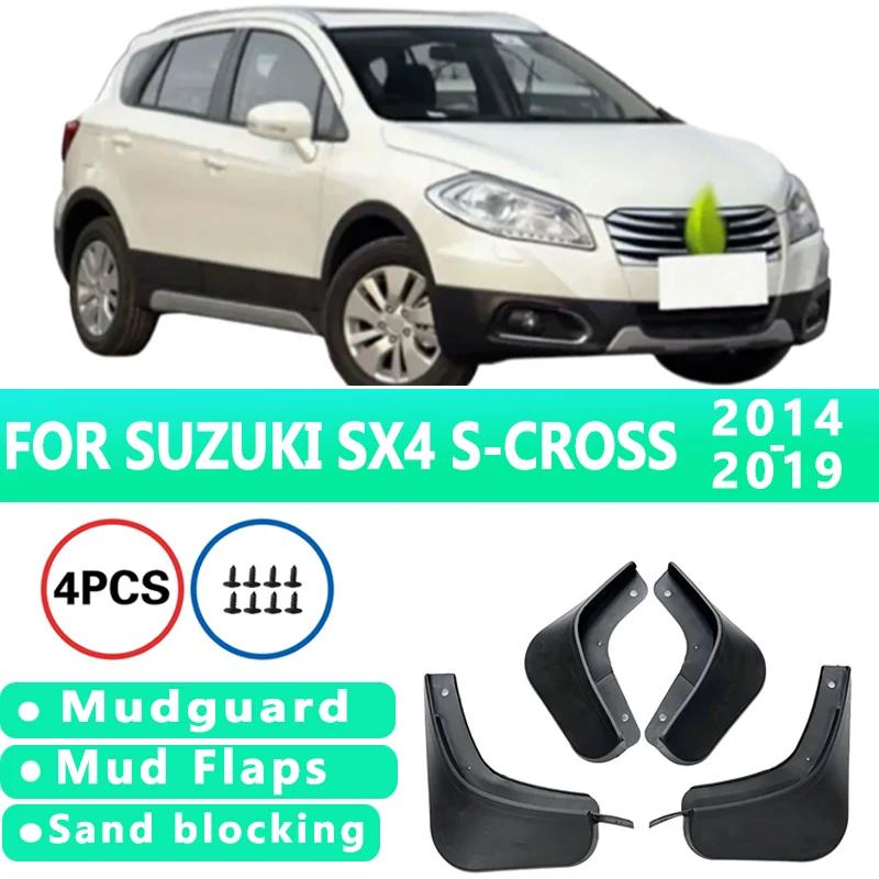 Mud Flaps Fit for SUZUKI SX4 S-CROSS Sx4 Crossover 2014-Mudguards Tire Fenders Splash Proof Accessories Wheel Guards 4ps S-CROSS 2014-2019
Mud Flaps Fit for SUZUKI SX4 S-CROSS Sx4 Crossover 2014-Mudguards Tire Fenders Splash Proof Accessories Wheel Guards 4ps S-CROSS 2014-2019