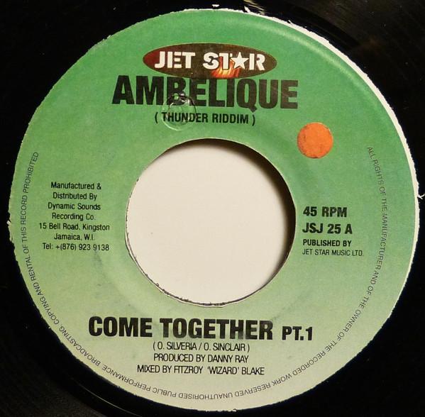 7inch Record AMBELIQUE - Come Together JSJ25 Jet Star Record Jamaica Reggae, Ska & Dub Used
7inch Record AMBELIQUE - Come Together JSJ25 Jet Star Record Jamaica Reggae, Ska & Dub Used
