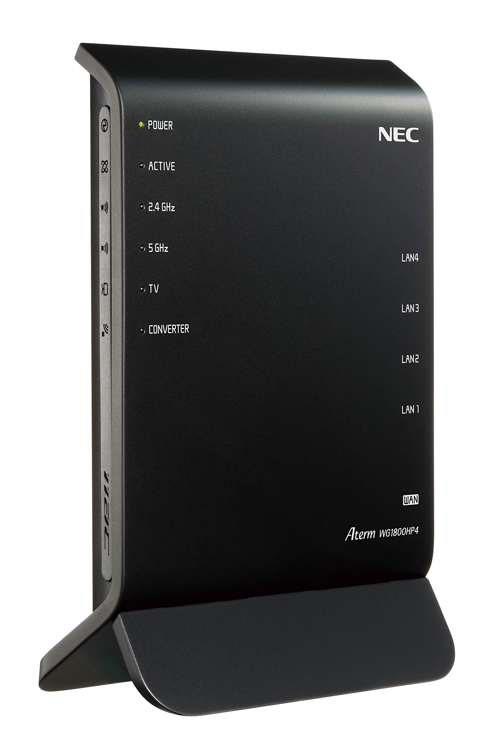 NEC Aterm Wireless LAN Router AC1800 WG1800HP4 Wi-Fi / dual_band (11ac compatible) 1300+450Mbps PA-WG1800HP4
NEC Aterm Wireless LAN Router AC1800 WG1800HP4 Wi-Fi / dual_band (11ac compatible) 1300+450Mbps PA-WG1800HP4