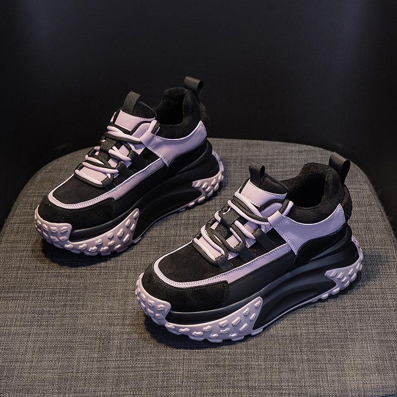Dad shoes fleece matte leather women s platform sports shoes casual fashion versatile student shoes women 40
Dad shoes fleece matte leather women s platform sports shoes casual fashion versatile student shoes women 40