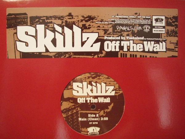 12inch Record SKILLZ - Off The Wall MCAR260291 Rawkus 2003 US Rap & Hip-Hop/R&B Used
12inch Record SKILLZ - Off The Wall MCAR260291 Rawkus 2003 US Rap & Hip-Hop/R&B Used