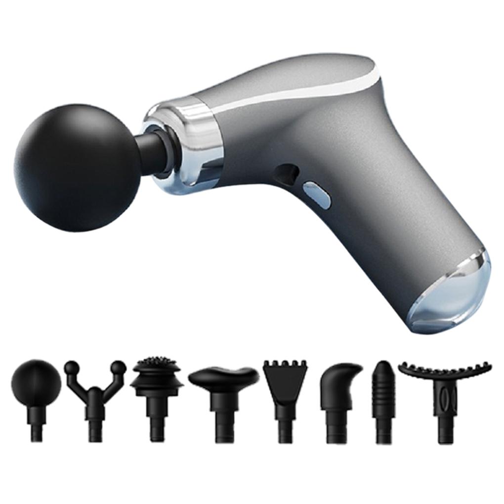 Массажер для фасций, электрический, перезаряжаемый через Type-C, из АБС-пластика, для фитнеса и формирования тела, глубокой релаксации, похудения, портативный серый
Массажер для фасций, электрический, перезаряжаемый через Type-C, из АБС-пластика, для фитнеса и формирования тела, глубокой релаксации, похудения, портативный серый