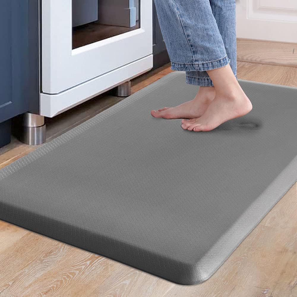 Non Slip Kitchen Anti Fatigue Standing Mats Cushioned Comfort Floor PVC Waterproof Runner Rug for Standing Desk,Kitchen,Office 44x70cm
Non Slip Kitchen Anti Fatigue Standing Mats Cushioned Comfort Floor PVC Waterproof Runner Rug for Standing Desk,Kitchen,Office 44x70cm