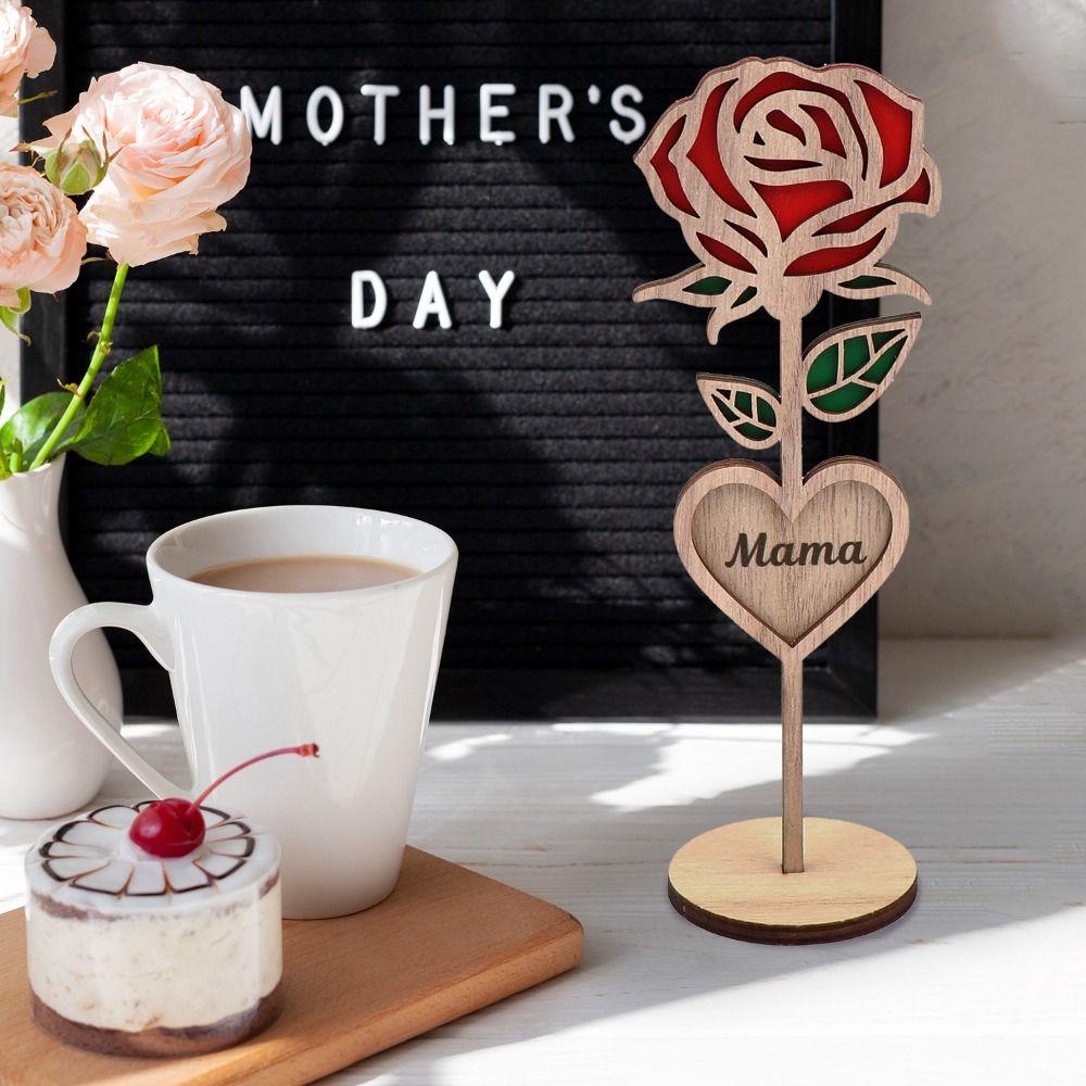 Unique Rose Wooden Pendant Handmade Party Decoration Flower Craft Decorations Valentine s Day mama
Unique Rose Wooden Pendant Handmade Party Decoration Flower Craft Decorations Valentine s Day mama