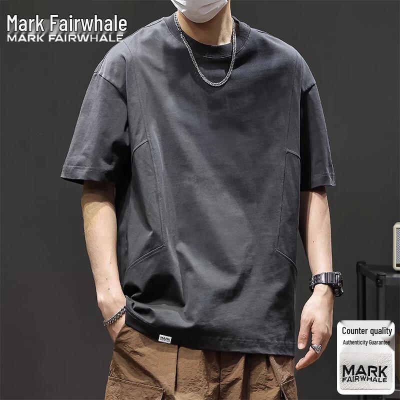 Mark Fairwhale Men s Summer Round Neck Cotton T-Shirt L
Mark Fairwhale Men s Summer Round Neck Cotton T-Shirt L