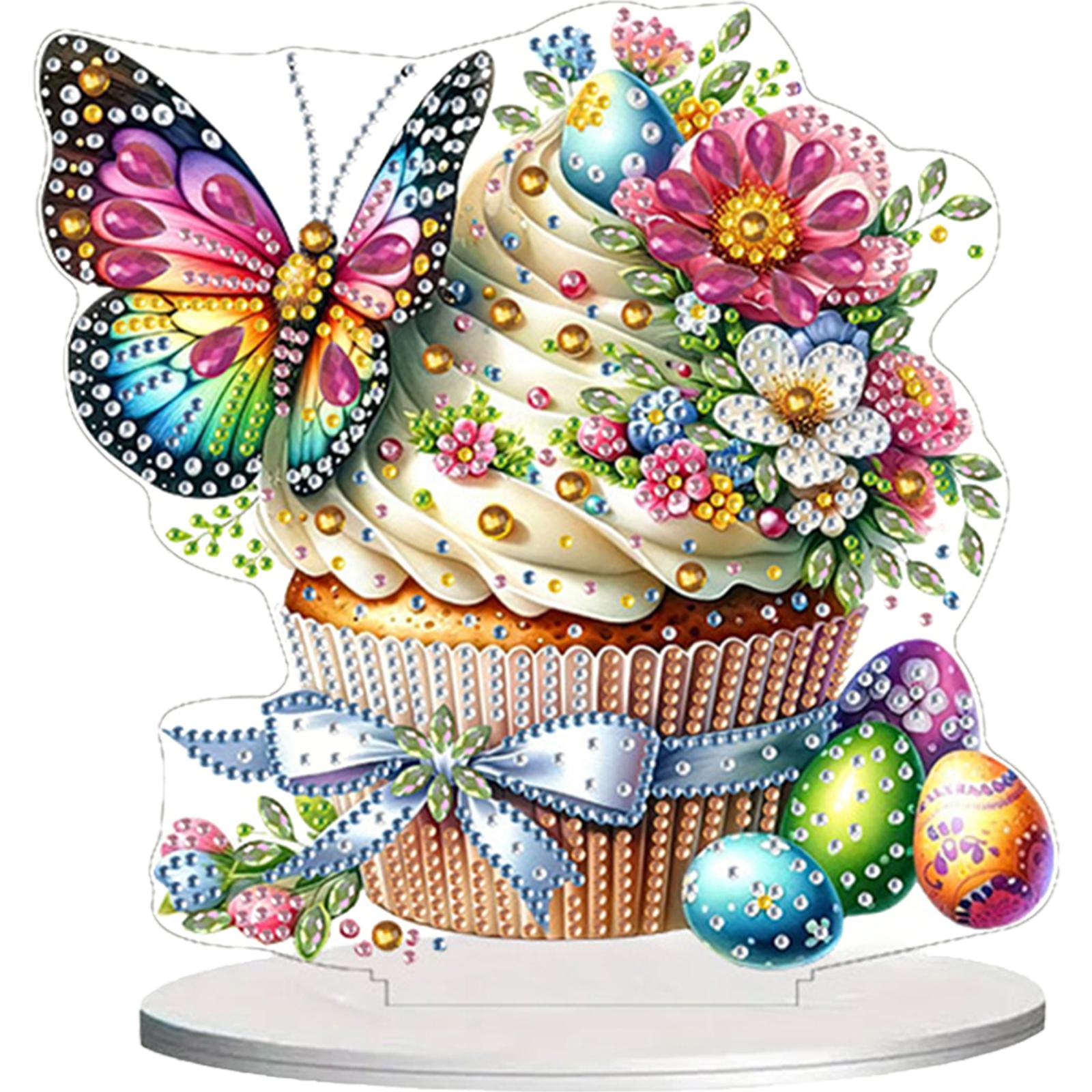 2D Flat Print Easter Cake DIY Table Top Diamond Painting Ornament Kits Diamond Painting Desktop Decorations for Adults Beginner
2D Flat Print Easter Cake DIY Table Top Diamond Painting Ornament Kits Diamond Painting Desktop Decorations for Adults Beginner