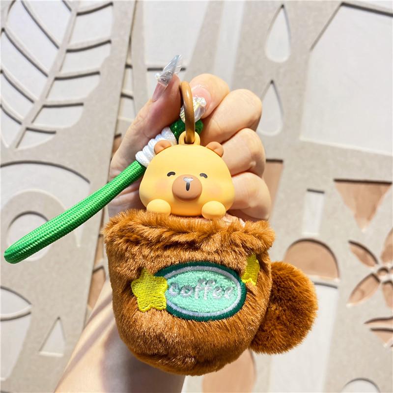 Delicious Little Capybara Jun Plush Doll Keychain, Unzip And Press Music Toys, Cute Food Surprise Bag Pendant. individually packaged
Delicious Little Capybara Jun Plush Doll Keychain, Unzip And Press Music Toys, Cute Food Surprise Bag Pendant. individually packaged