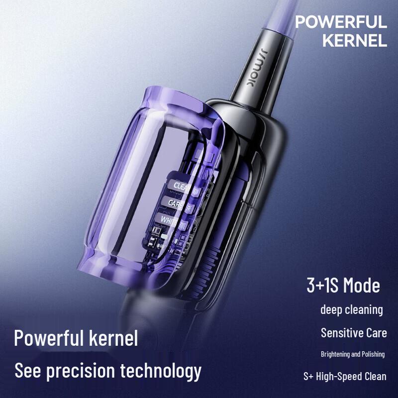 JIMOK J6Pro Portable Sonic Electric Toothbrush CN plug (adapter included)
JIMOK J6Pro Portable Sonic Electric Toothbrush CN plug (adapter included)