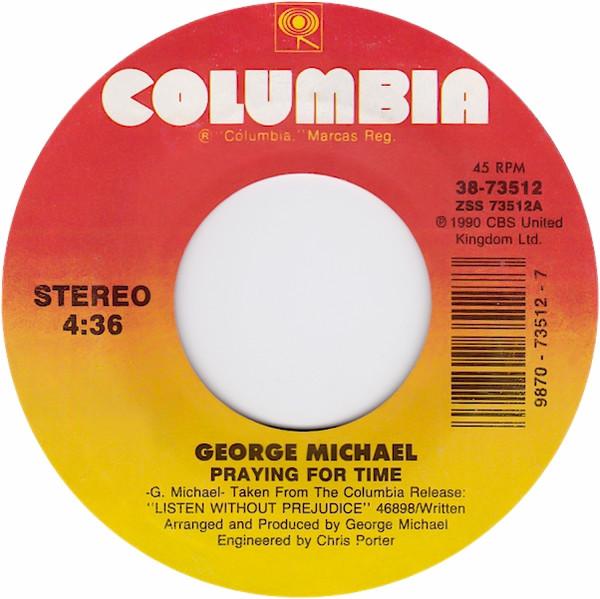 7inch Record GEORGE MICHAEL Praying For Time 3873512 Columbia 1990 US Rock Used
7inch Record GEORGE MICHAEL Praying For Time 3873512 Columbia 1990 US Rock Used