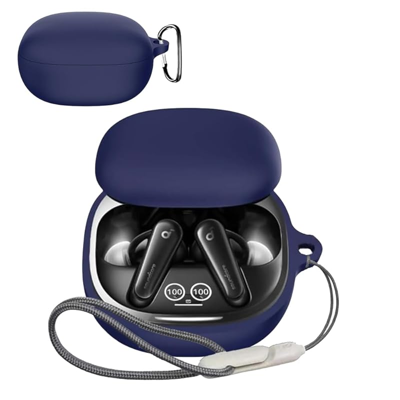 For Anker Soundcore Liberty 4 Pro for case Soft silica gel sports cool design shock absorption waterproof dustproof lightweight Equipped with a hook
For Anker Soundcore Liberty 4 Pro for case Soft silica gel sports cool design shock absorption waterproof dustproof lightweight Equipped with a hook