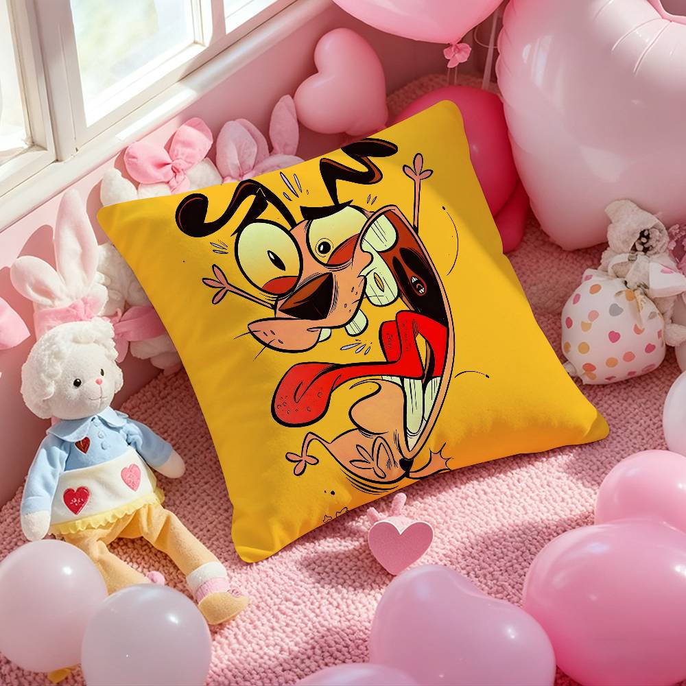 Anime Courage The Cowardly Dog Pillow Case Pattern Printed Pillowcase For Living Room Sofa Cushion Cover & Bedroom Decor 12x12Inch
Anime Courage The Cowardly Dog Pillow Case Pattern Printed Pillowcase For Living Room Sofa Cushion Cover & Bedroom Decor 12x12Inch