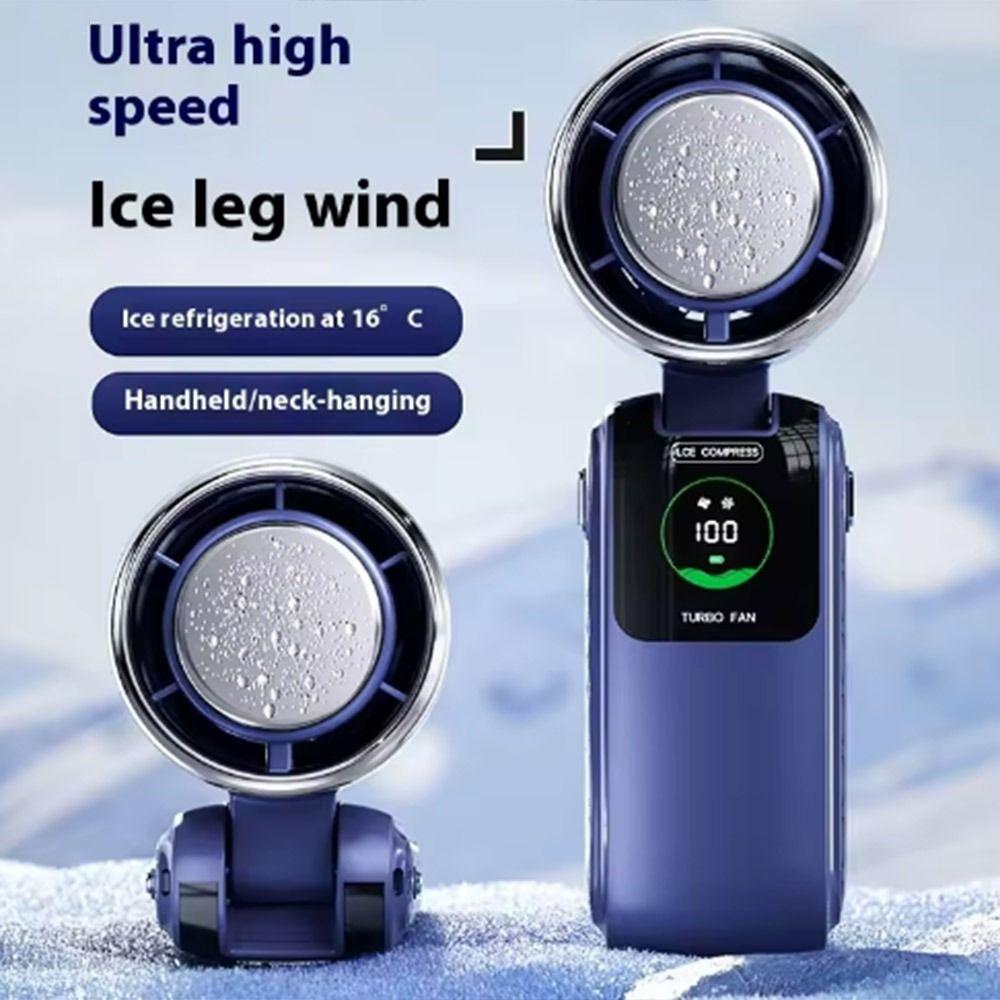 Semiconductor Refrigeration Foldable Desk Fan 100 Speed Infinitely Hanging Neck Fan Summer білий
Semiconductor Refrigeration Foldable Desk Fan 100 Speed Infinitely Hanging Neck Fan Summer білий