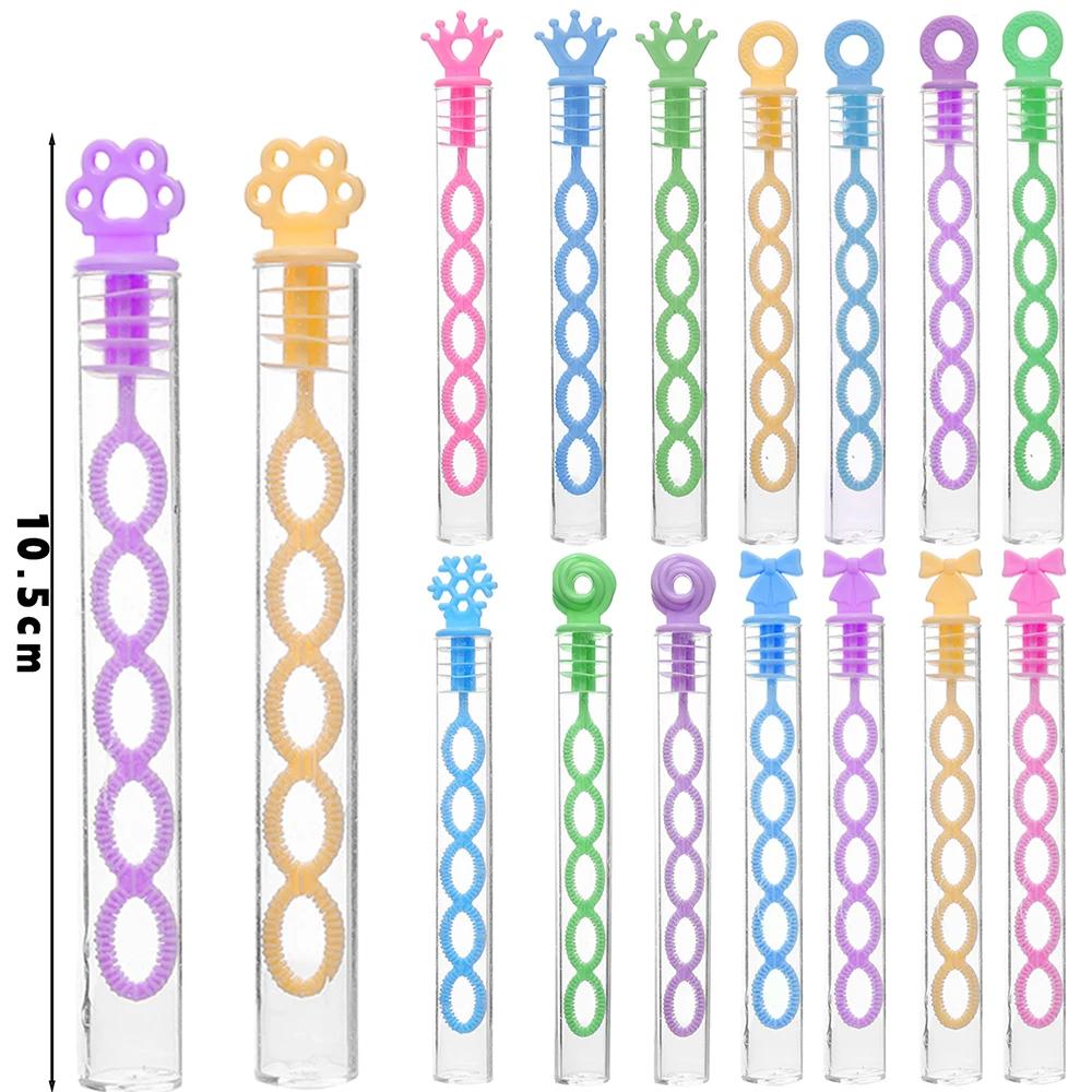 Wholesale 5 Holes Empty Soap Bottles Mini Bubble Wands Kids Birthday Party Favors Treats School Colorful White Plastic Wand Tube 10PCS
Wholesale 5 Holes Empty Soap Bottles Mini Bubble Wands Kids Birthday Party Favors Treats School Colorful White Plastic Wand Tube 10PCS