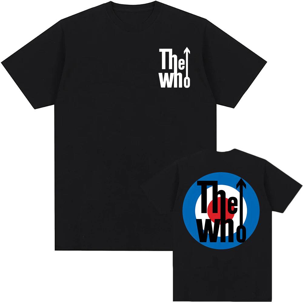 Rock Band The Who T-shirt Short Sleeve Summer Loose Tshirts Grunge Fashion Hip Hop Streetwear Unisex Cotton Men Tee-shirt O-neck 4XL
Rock Band The Who T-shirt Short Sleeve Summer Loose Tshirts Grunge Fashion Hip Hop Streetwear Unisex Cotton Men Tee-shirt O-neck 4XL