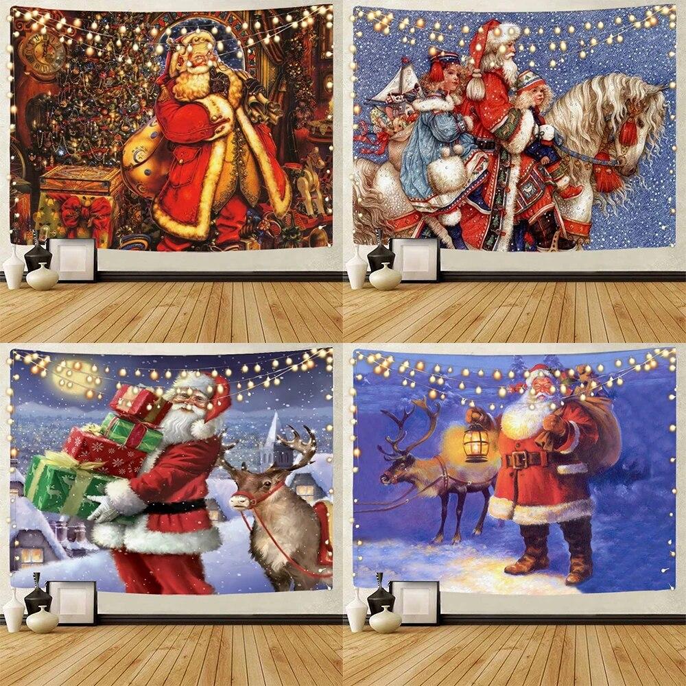 Christmas Santa Claus Background Decoration Tapestry Christmas Party Bar Background Decoration Tapestry
Christmas Santa Claus Background Decoration Tapestry Christmas Party Bar Background Decoration Tapestry