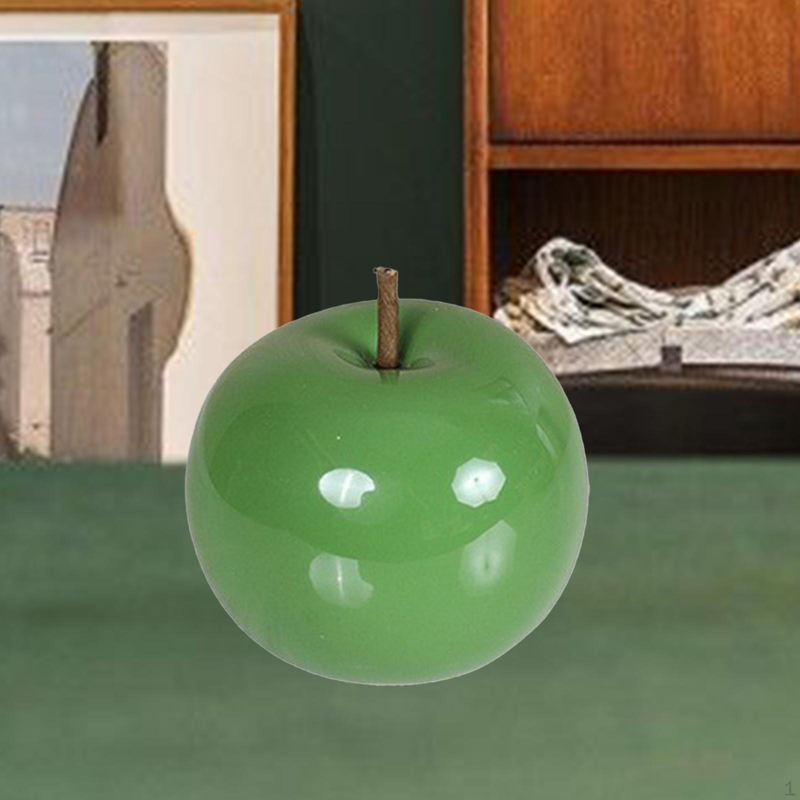 Statue Ceramic Apple Ornament Art Craft Figurine Tabletop Fruit Sculpture Decorative Iron Green Small
Statue Ceramic Apple Ornament Art Craft Figurine Tabletop Fruit Sculpture Decorative Iron Green Small